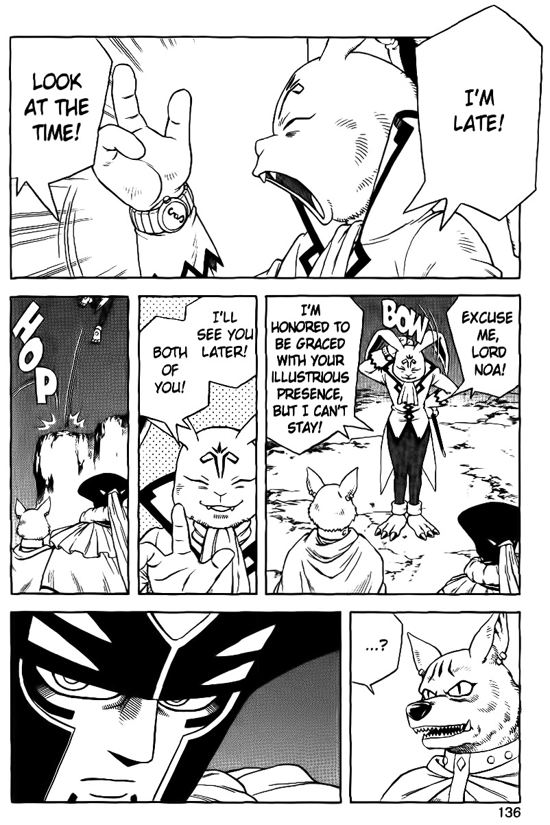 Beet the Vandel Buster Chapter 25 page 35 - Chapter 25: Farewell, Clever Honcho of Deep Green!