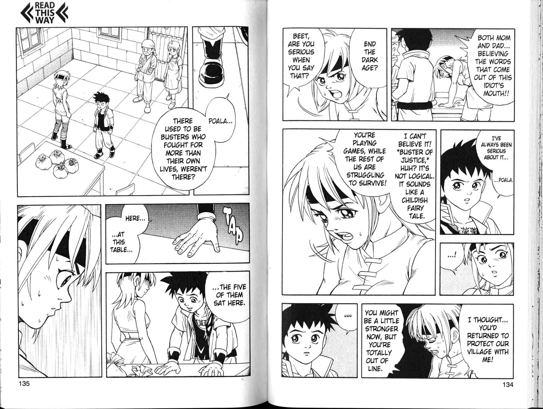 Beet the Vandel Buster Chapter 3 page 10 - Chapter 3: The Time of Departure!