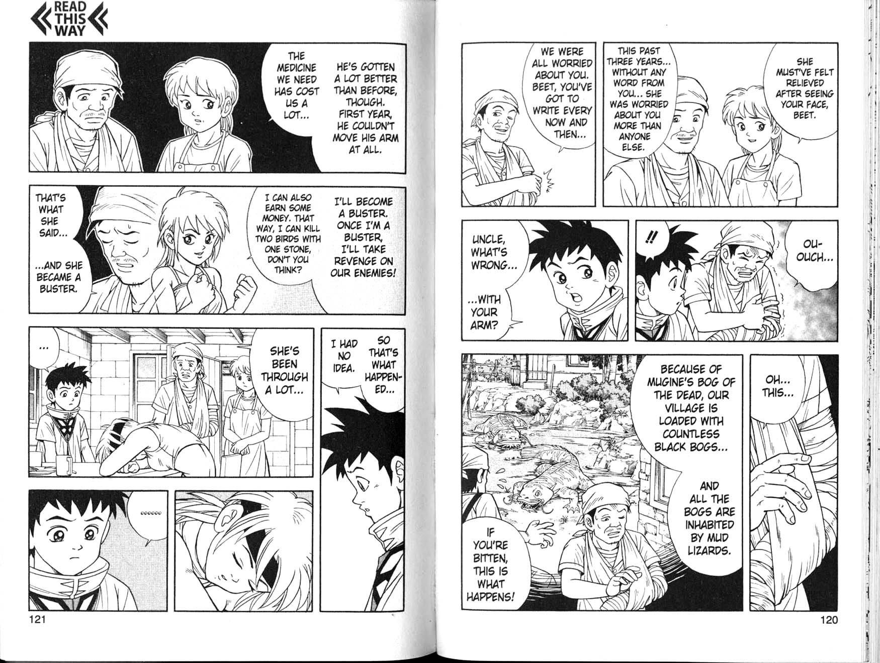 Beet the Vandel Buster Chapter 3 page 3 - Chapter 3: The Time of Departure!