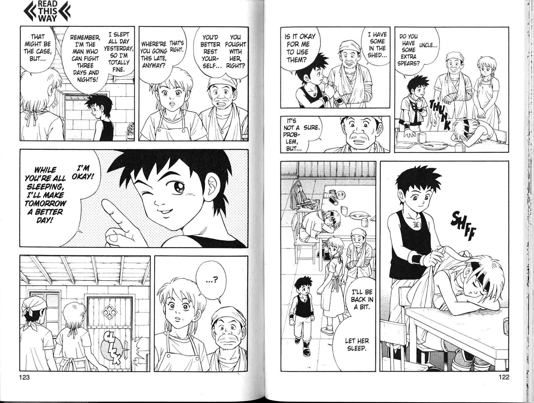 Beet the Vandel Buster Chapter 3 page 4 - Chapter 3: The Time of Departure!