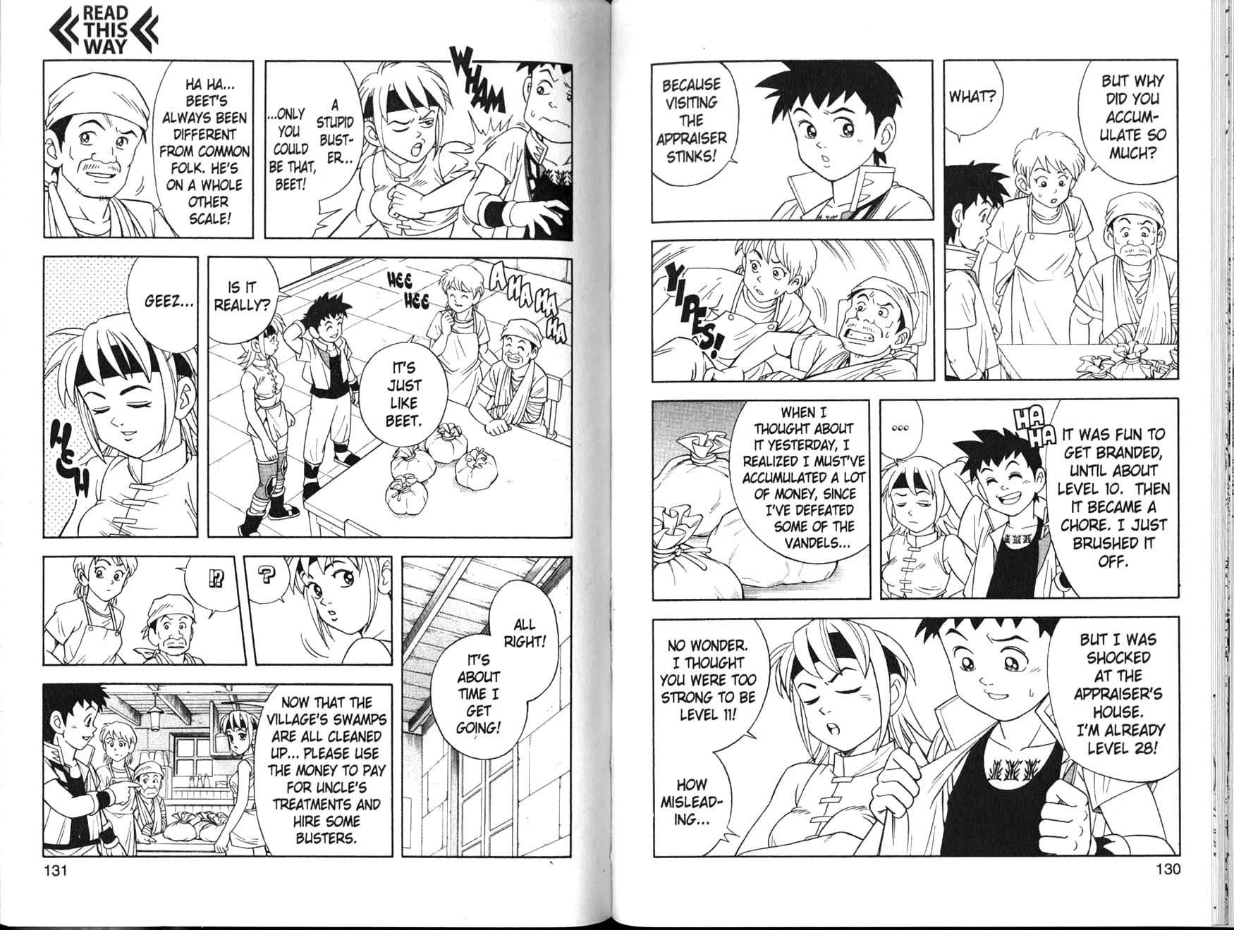 Beet the Vandel Buster Chapter 3 page 8 - Chapter 3: The Time of Departure!
