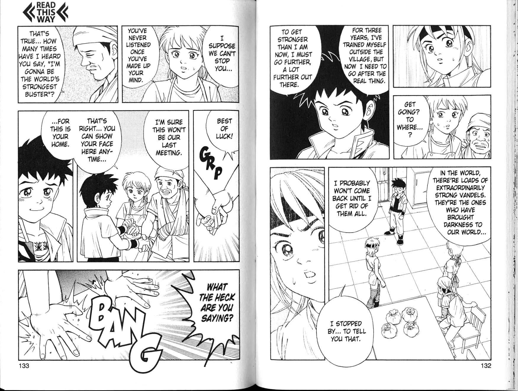 Beet the Vandel Buster Chapter 3 page 9 - Chapter 3: The Time of Departure!