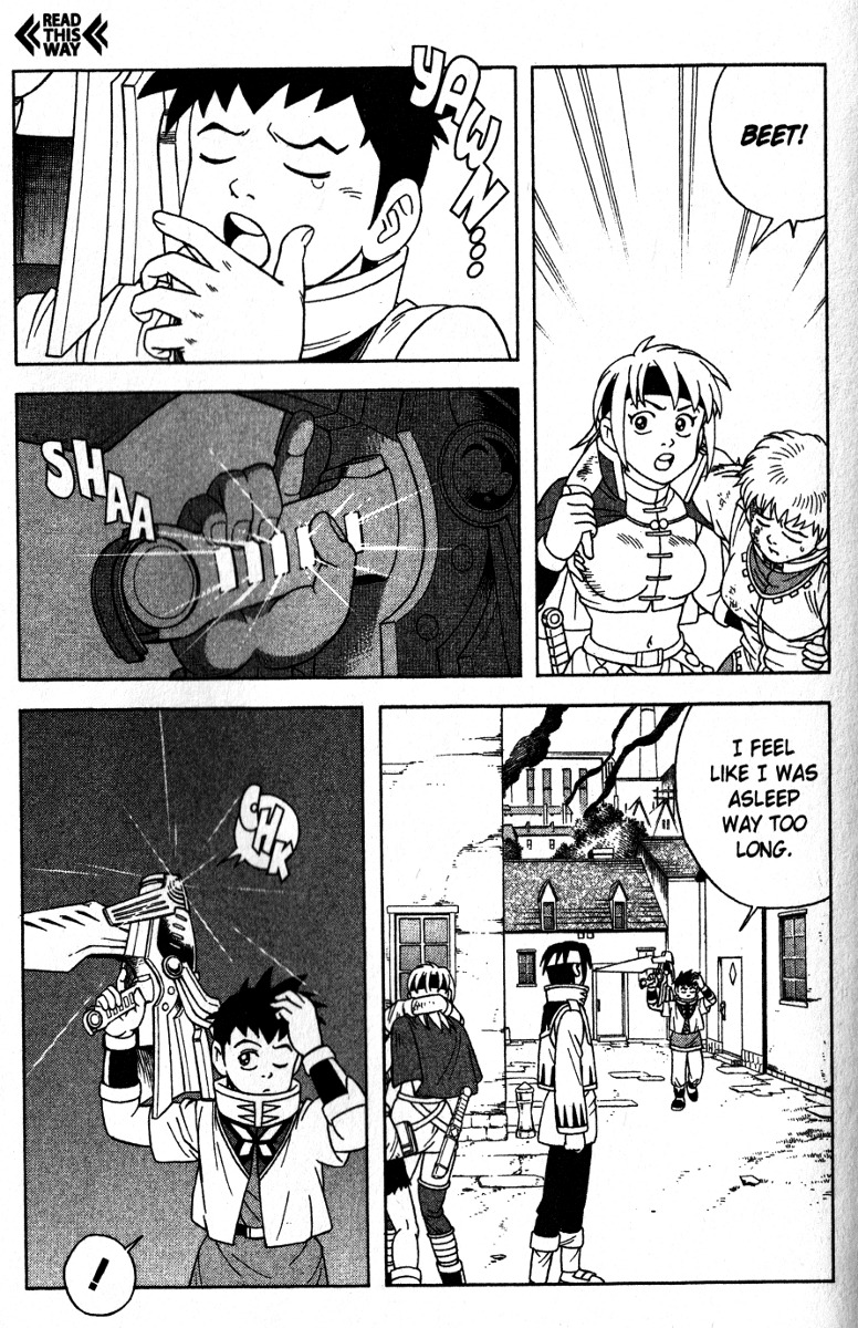 Beet the Vandel Buster Chapter 34 page 14 - Chapter 34: Five Warriors Move Out!
