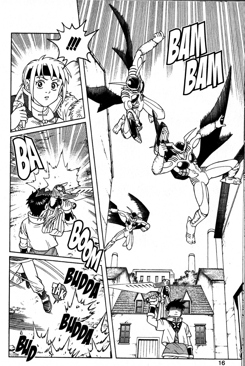 Beet the Vandel Buster Chapter 34 page 15 - Chapter 34: Five Warriors Move Out!