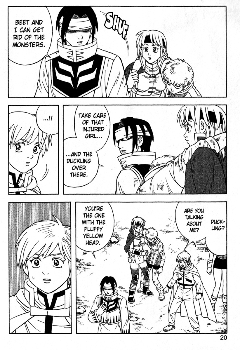 Beet the Vandel Buster Chapter 34 page 19 - Chapter 34: Five Warriors Move Out!