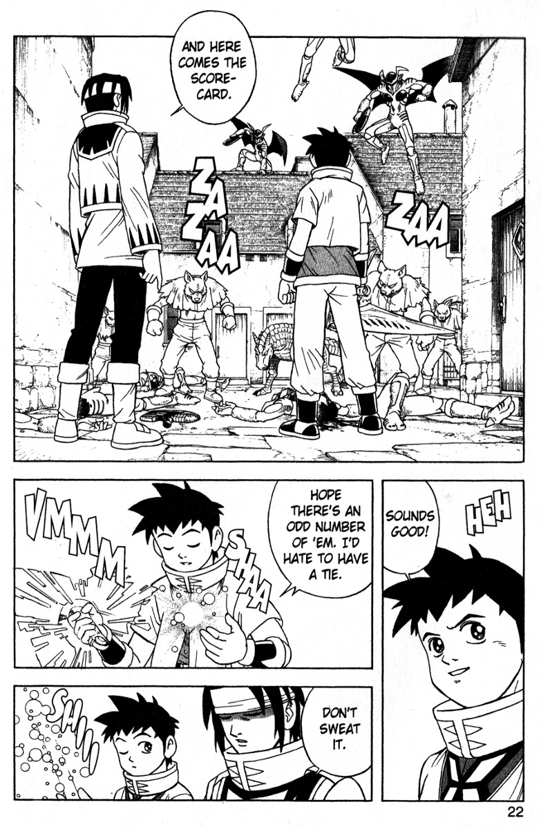 Beet the Vandel Buster Chapter 34 page 21 - Chapter 34: Five Warriors Move Out!