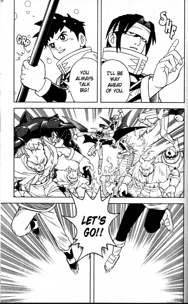 Beet the Vandel Buster Chapter 34 page 22 - Chapter 34: Five Warriors Move Out!