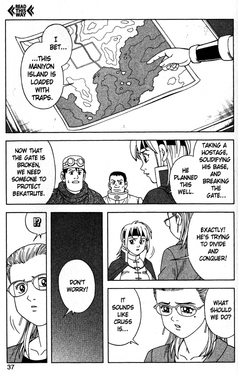 Beet the Vandel Buster Chapter 34 page 35 - Chapter 34: Five Warriors Move Out!