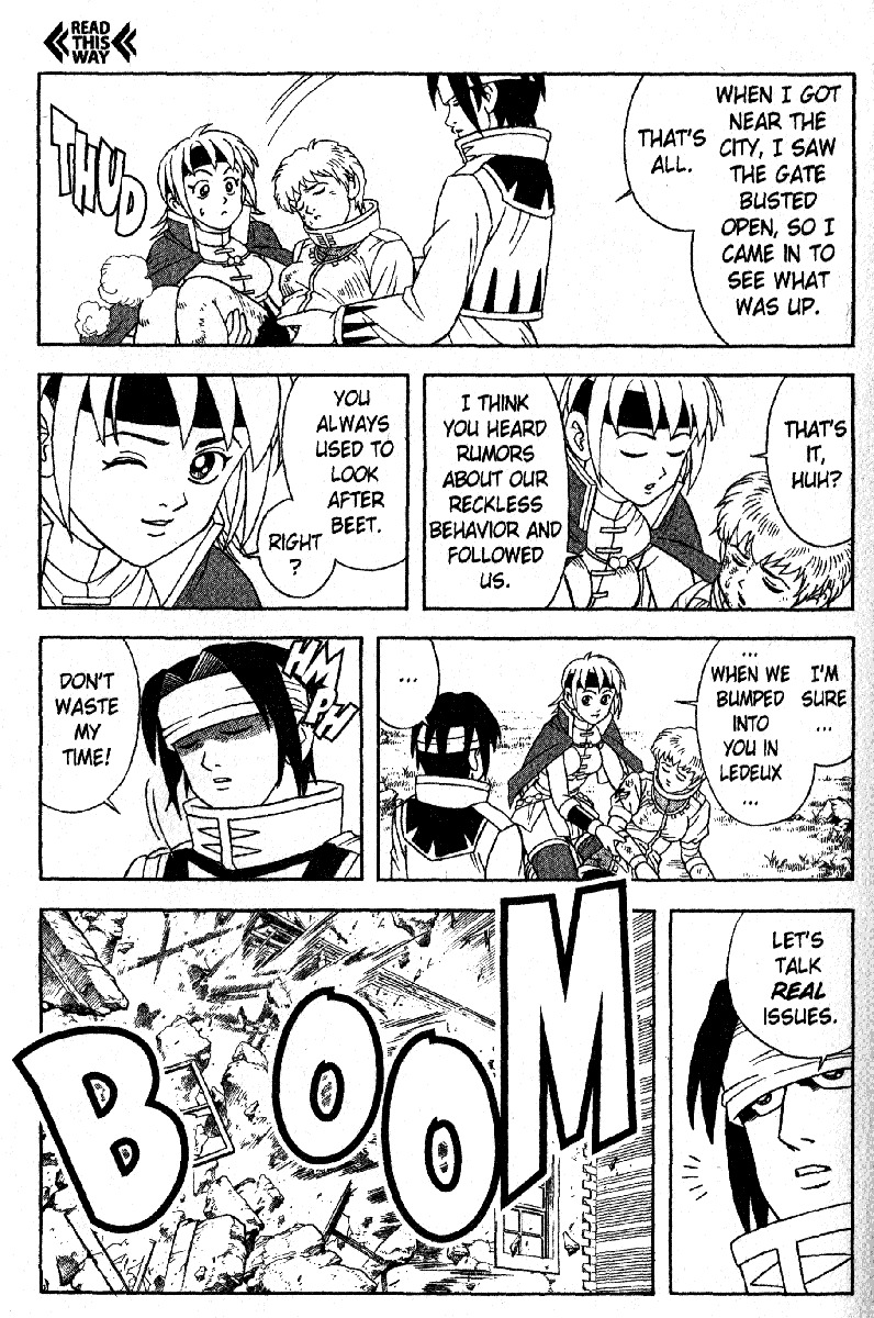 Beet the Vandel Buster Chapter 34 page 8 - Chapter 34: Five Warriors Move Out!