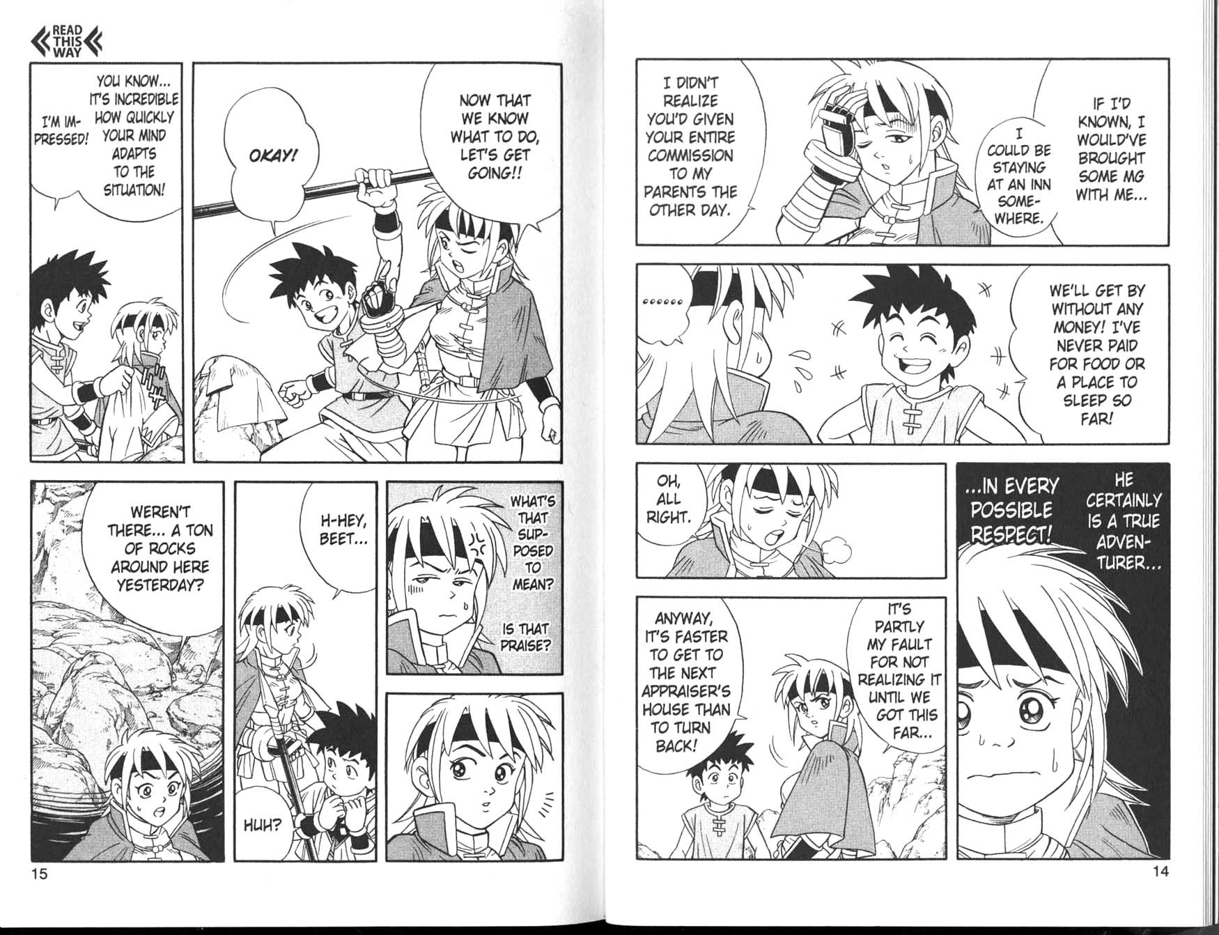 Beet the Vandel Buster Chapter 4 page 8 - Chapter 4: The Arch-Enemy Arises