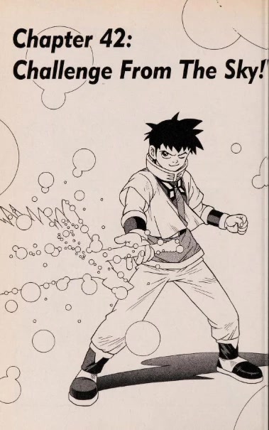 Beet the Vandel Buster Chapter 42 page 1 - Chapter 42: Challenge from the Sky!