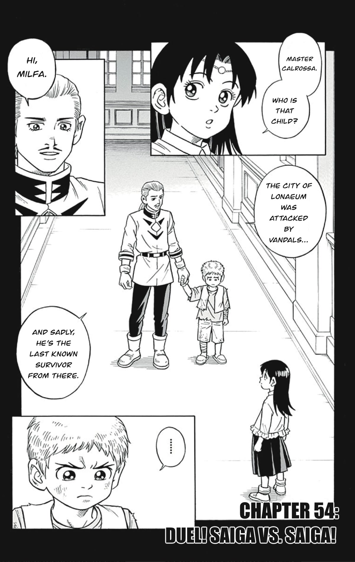 Beet the Vandel Buster Chapter 54 page 1 - Chapter 54: Duel! Saiga Vs. Saiga!