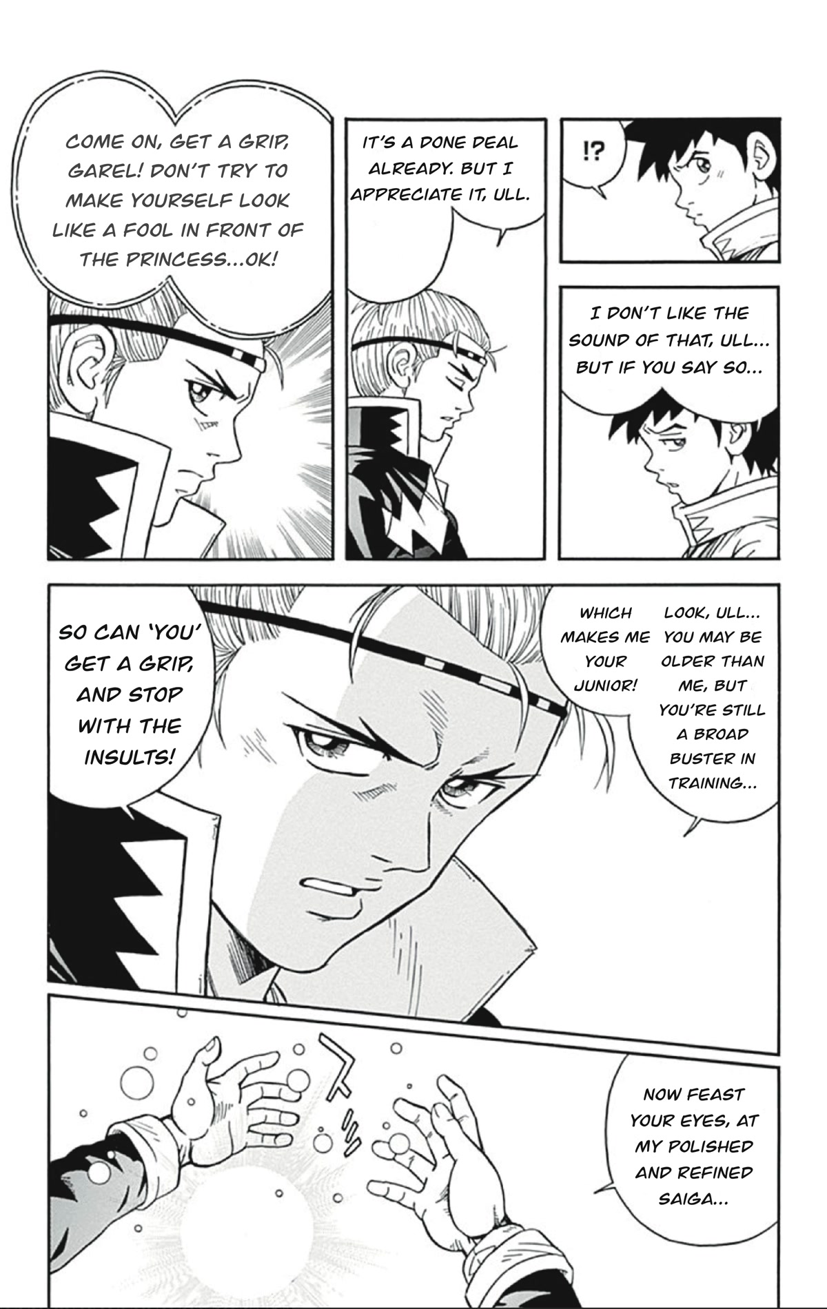 Beet the Vandel Buster Chapter 54 page 25 - Chapter 54: Duel! Saiga Vs. Saiga!
