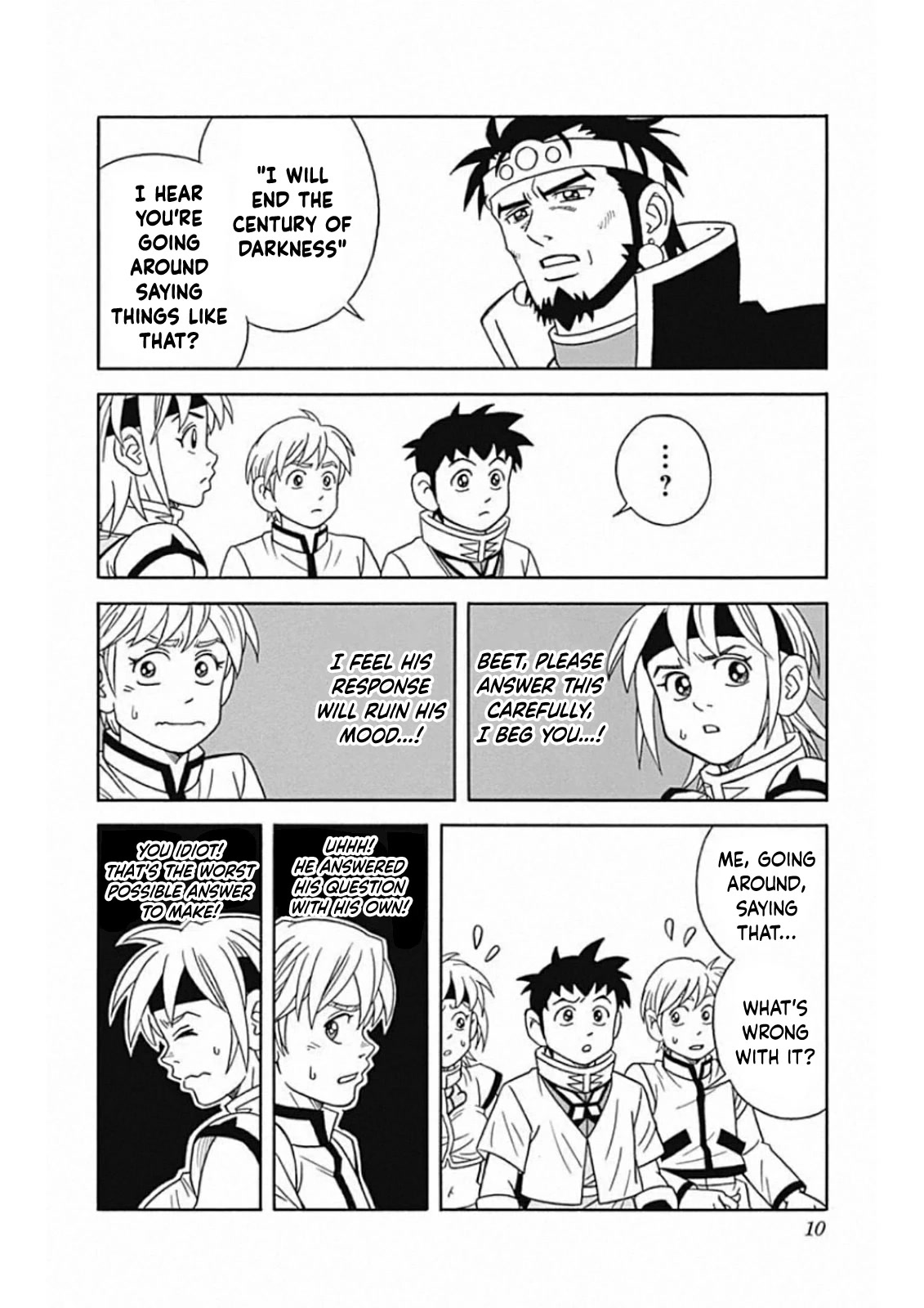 Beet the Vandel Buster Chapter 58 page 10 - Chapter 58: The King's Judgment!