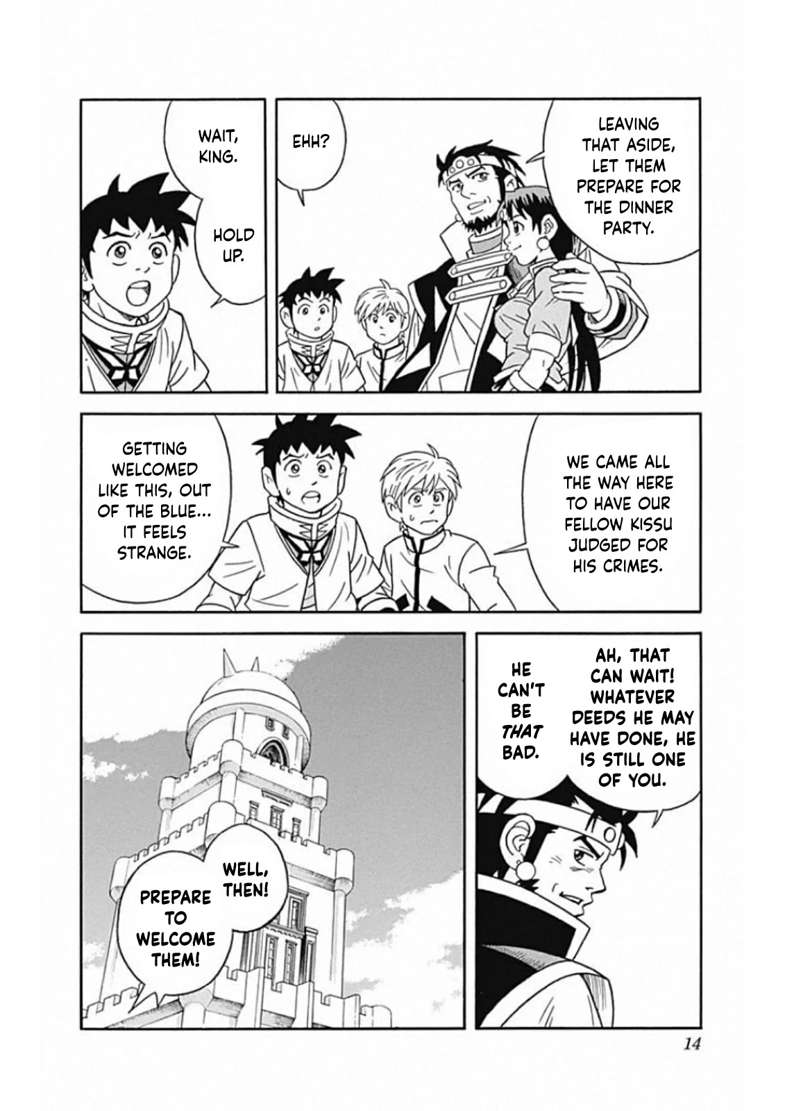 Beet the Vandel Buster Chapter 58 page 14 - Chapter 58: The King's Judgment!