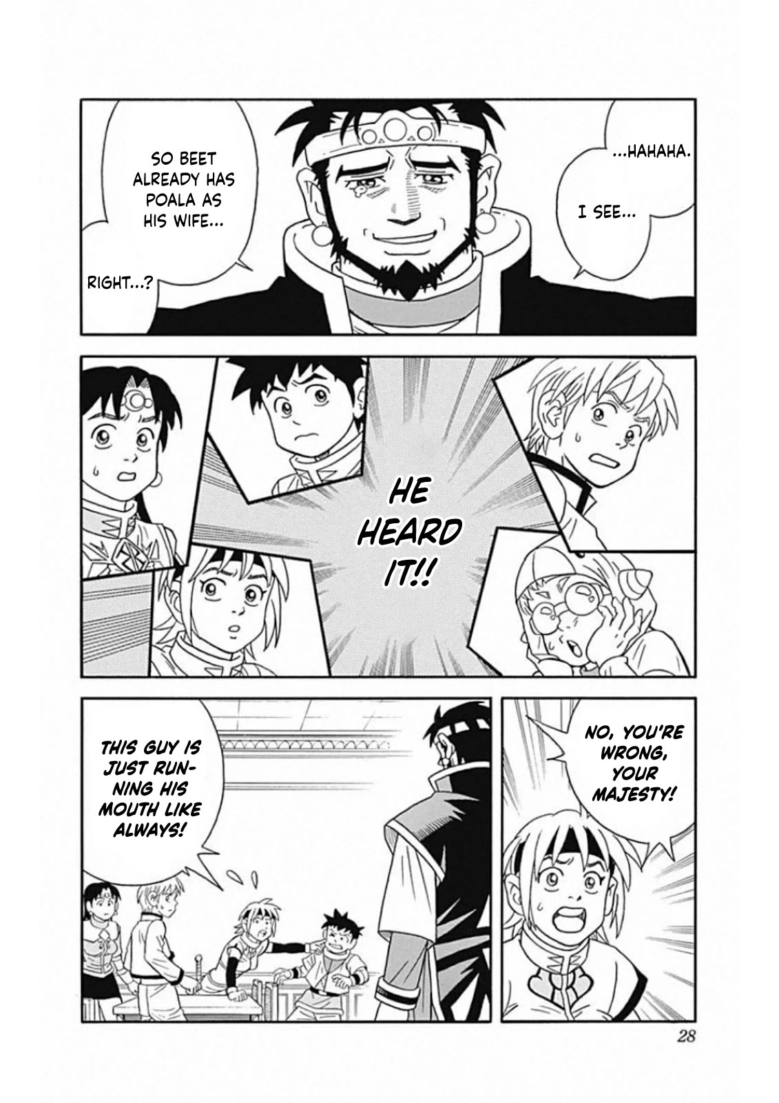 Beet the Vandel Buster Chapter 58 page 28 - Chapter 58: The King's Judgment!