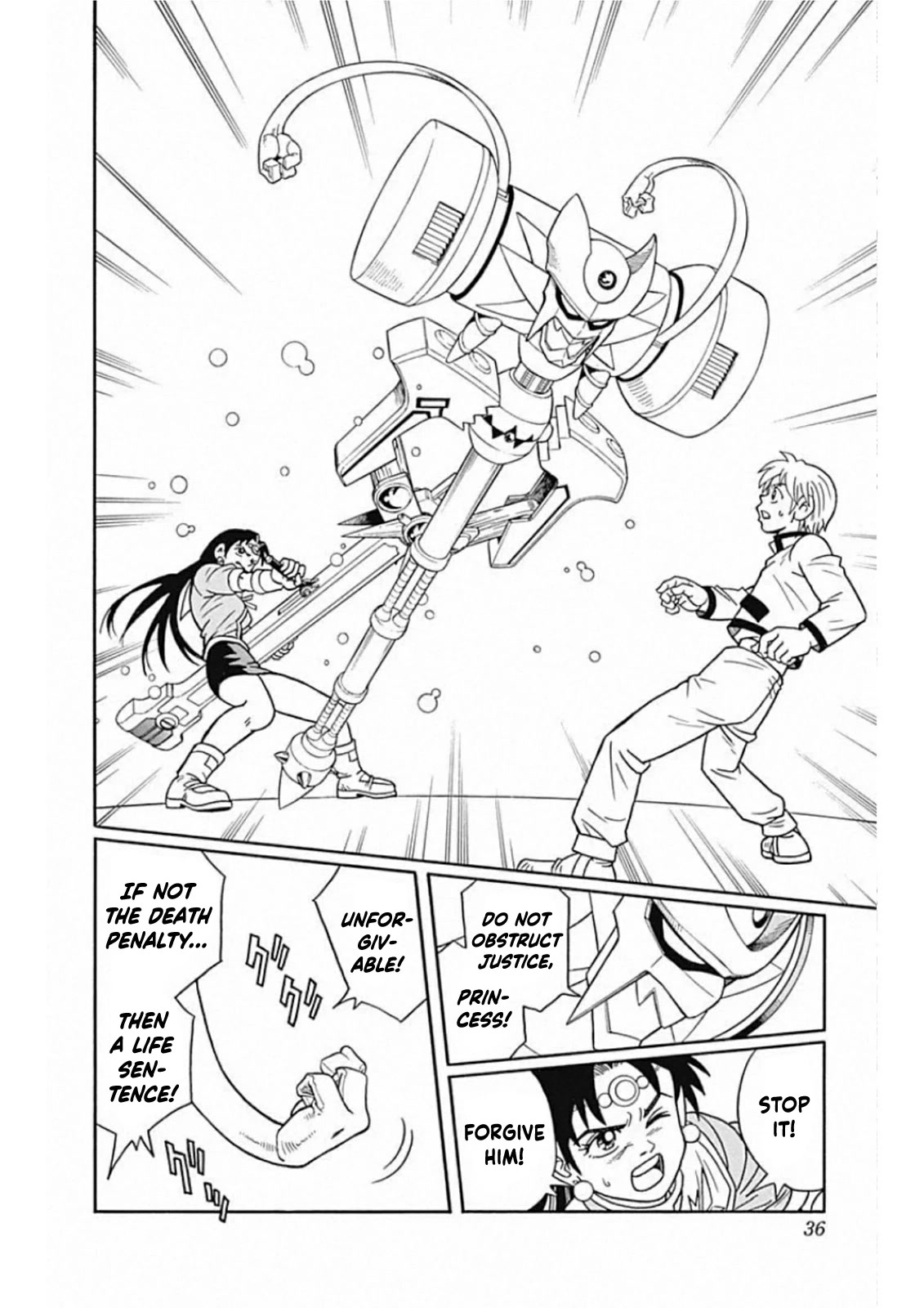 Beet the Vandel Buster Chapter 58 page 36 - Chapter 58: The King's Judgment!