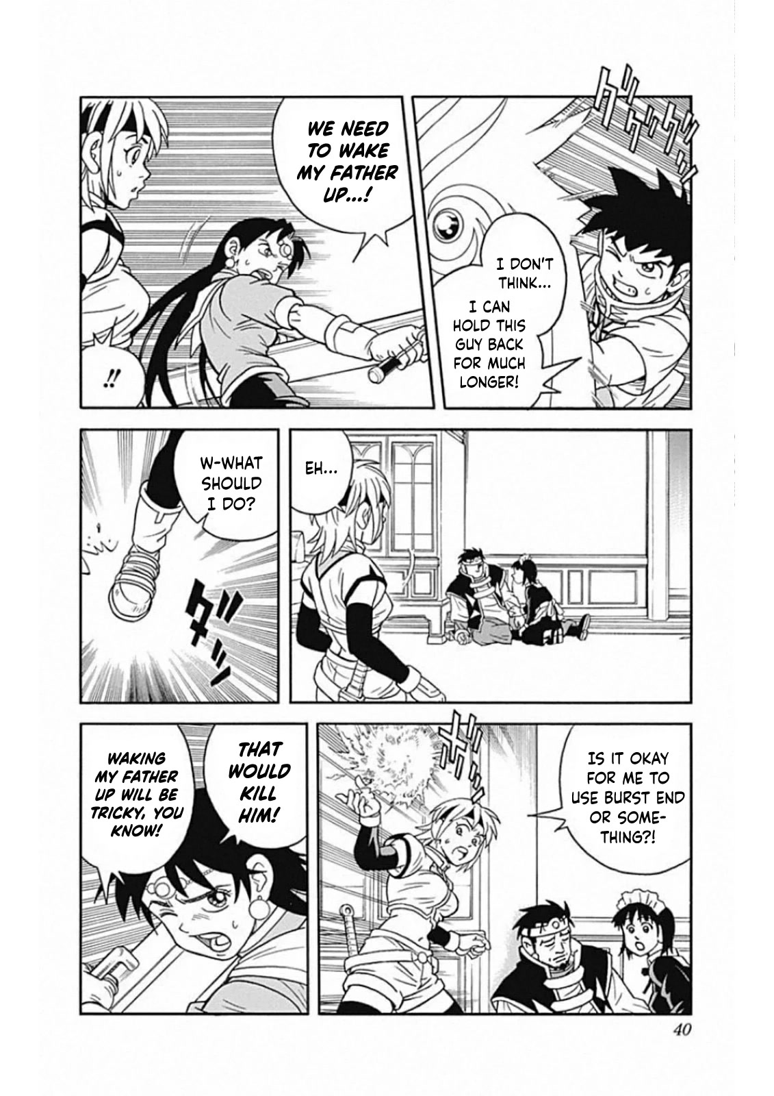 Beet the Vandel Buster Chapter 58 page 40 - Chapter 58: The King's Judgment!