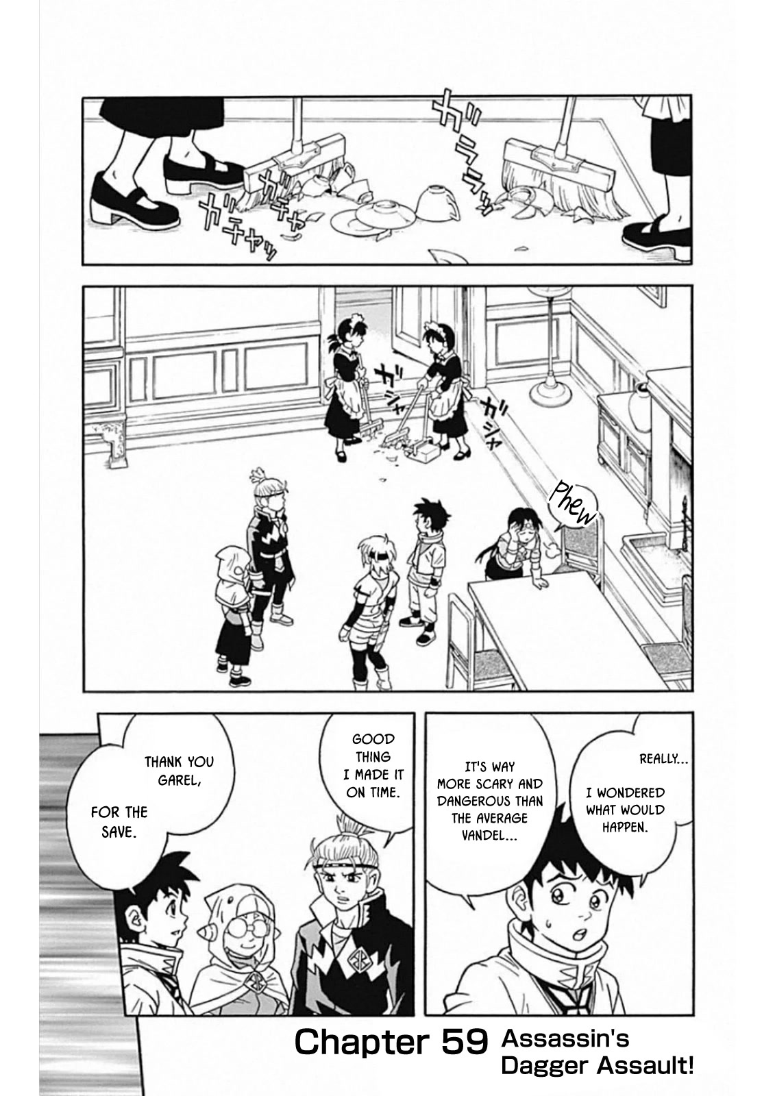 Beet the Vandel Buster Chapter 59 page 1 - Chapter 59: Assassin's Dagger Assault!