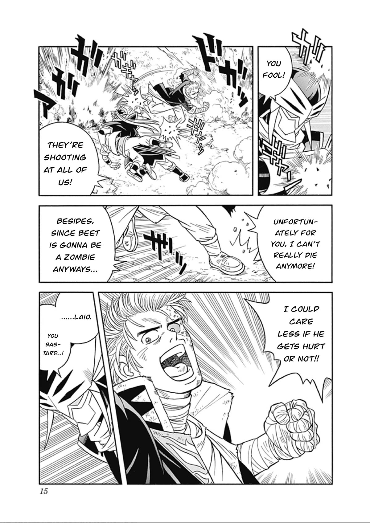 Beet the Vandel Buster Chapter 63 page 15 - Chapter 63: The Ghastly Ghost Ship!
