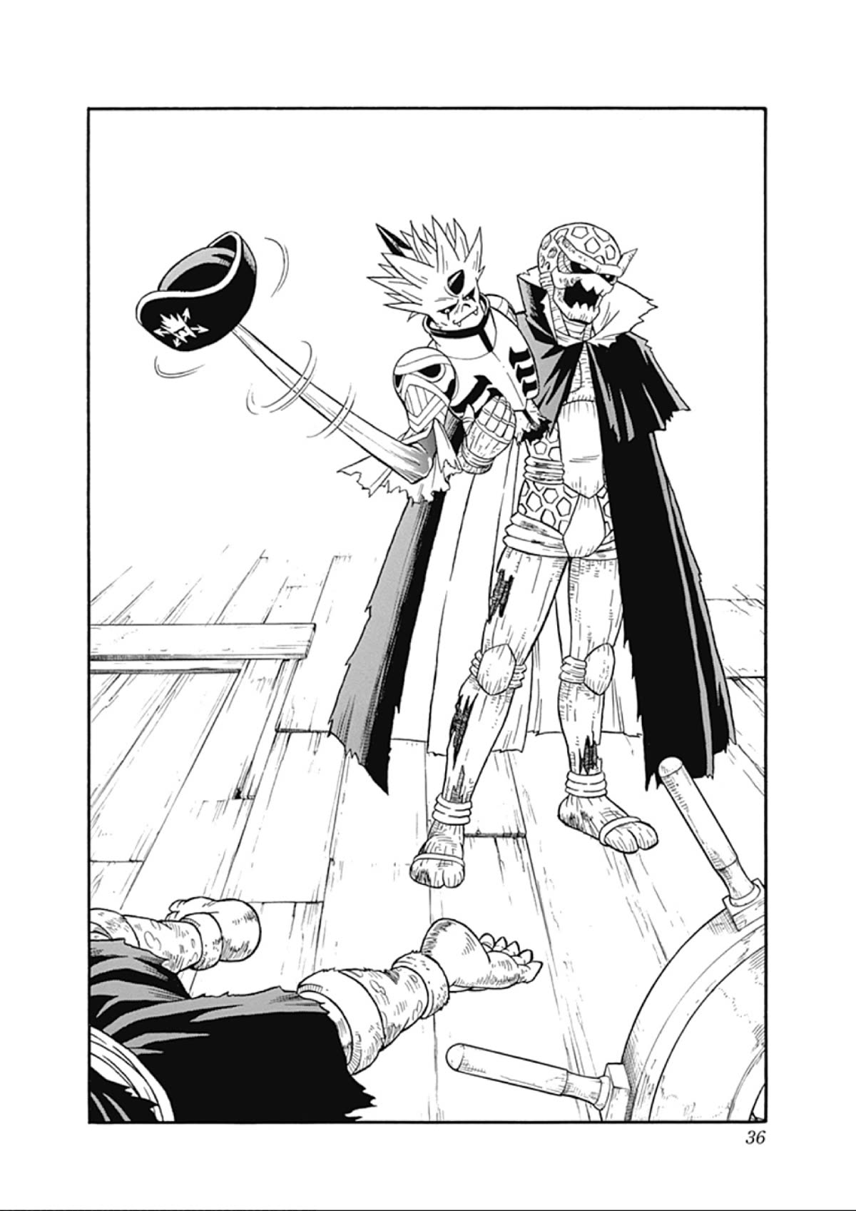 Beet the Vandel Buster Chapter 63 page 35 - Chapter 63: The Ghastly Ghost Ship!