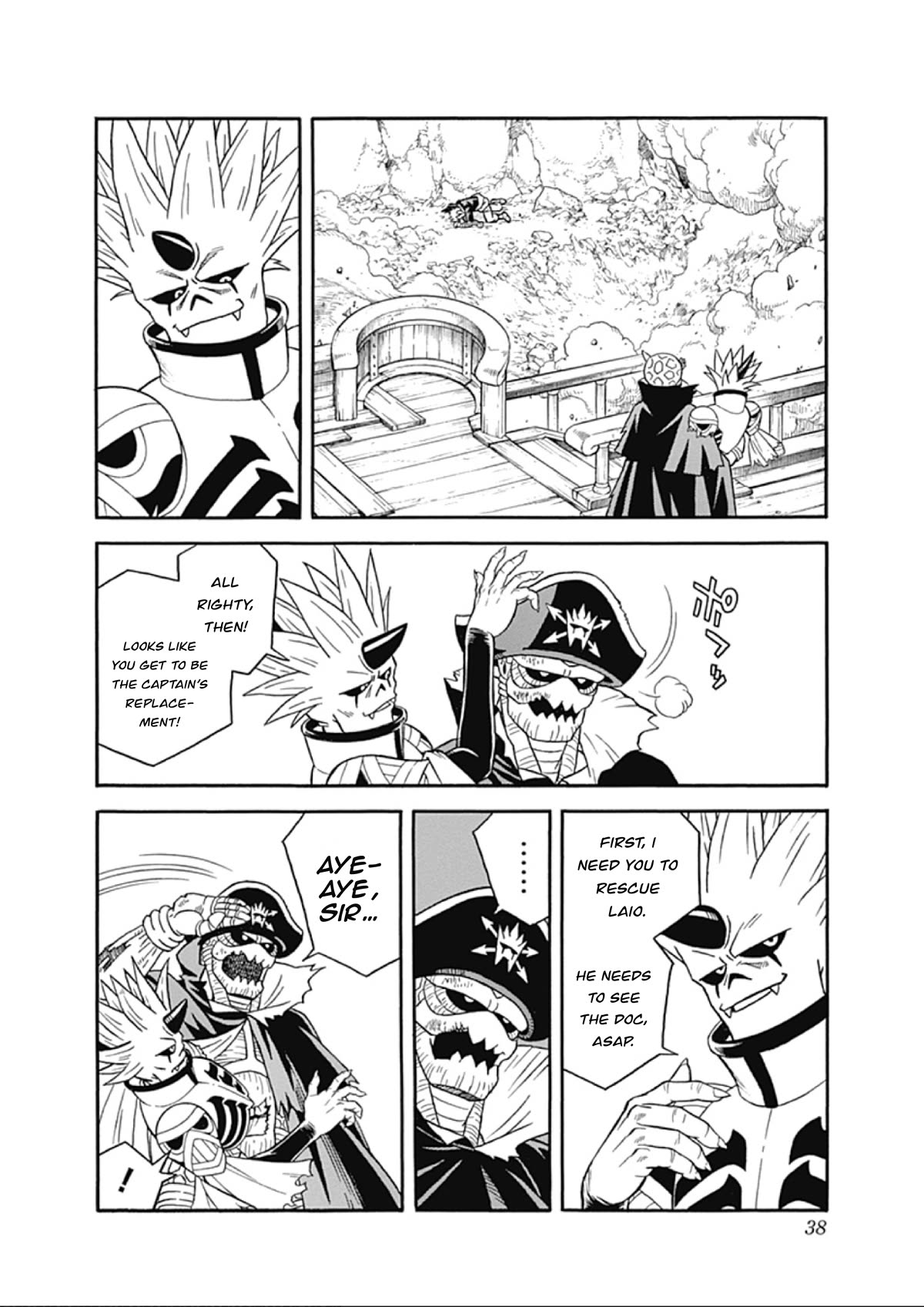 Beet the Vandel Buster Chapter 63 page 37 - Chapter 63: The Ghastly Ghost Ship!
