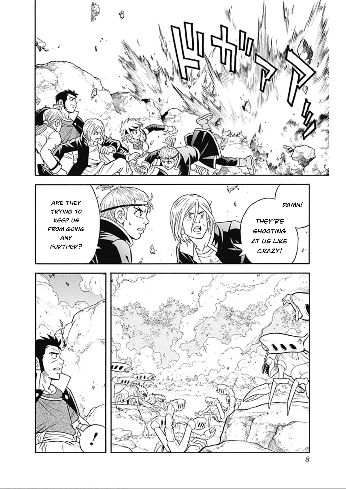Beet the Vandel Buster Chapter 63 page 8 - Chapter 63: The Ghastly Ghost Ship!