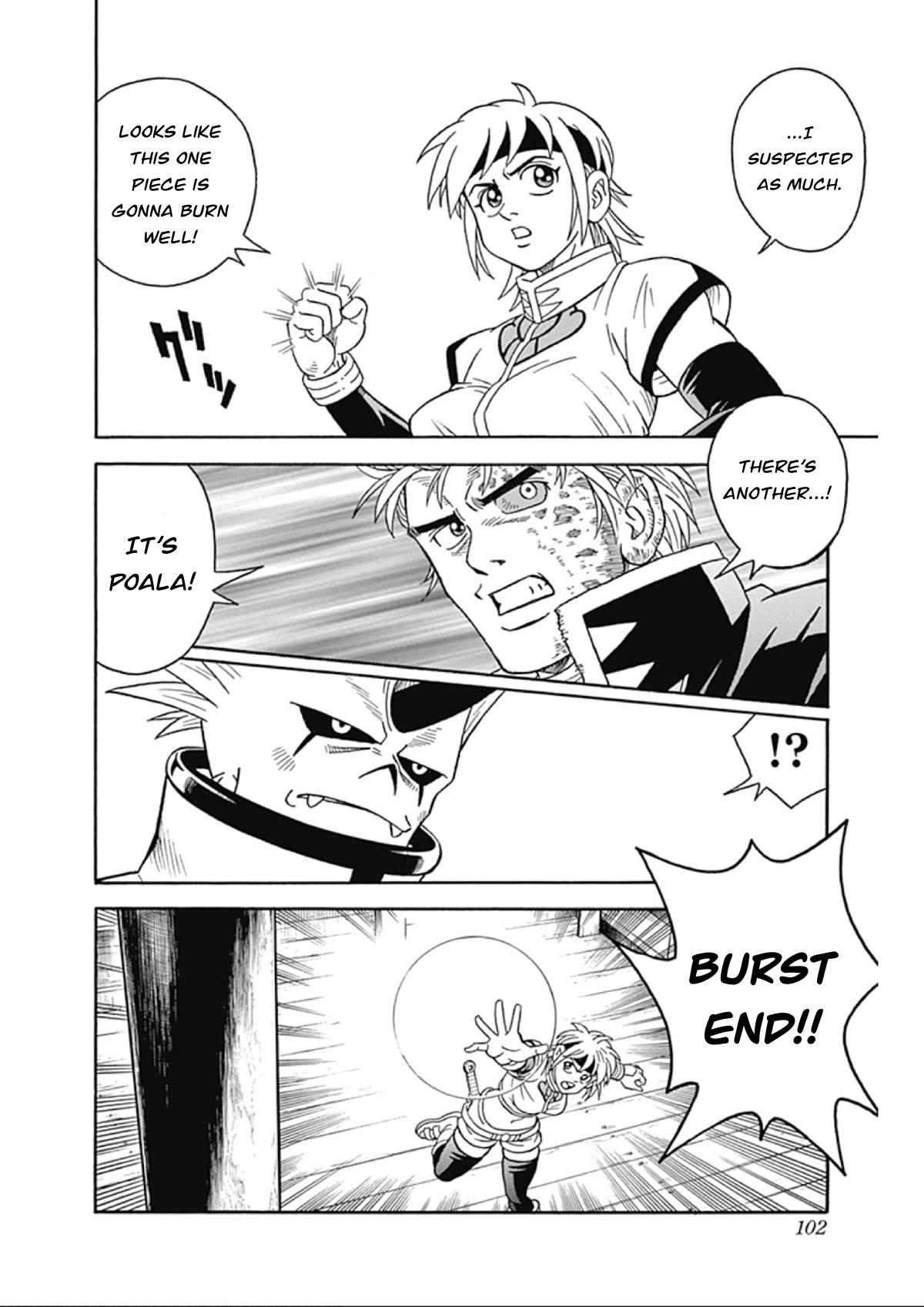 Beet the Vandel Buster Chapter 65 page 12 - Chapter 65: Duel of the Flames!