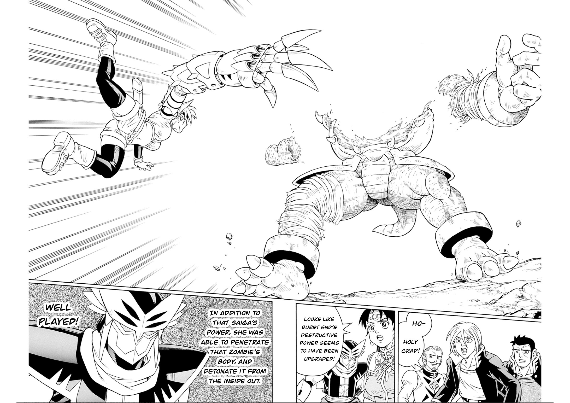 Beet the Vandel Buster Chapter 68 page 35 - Chapter 68: The Roar of a New Saiga!