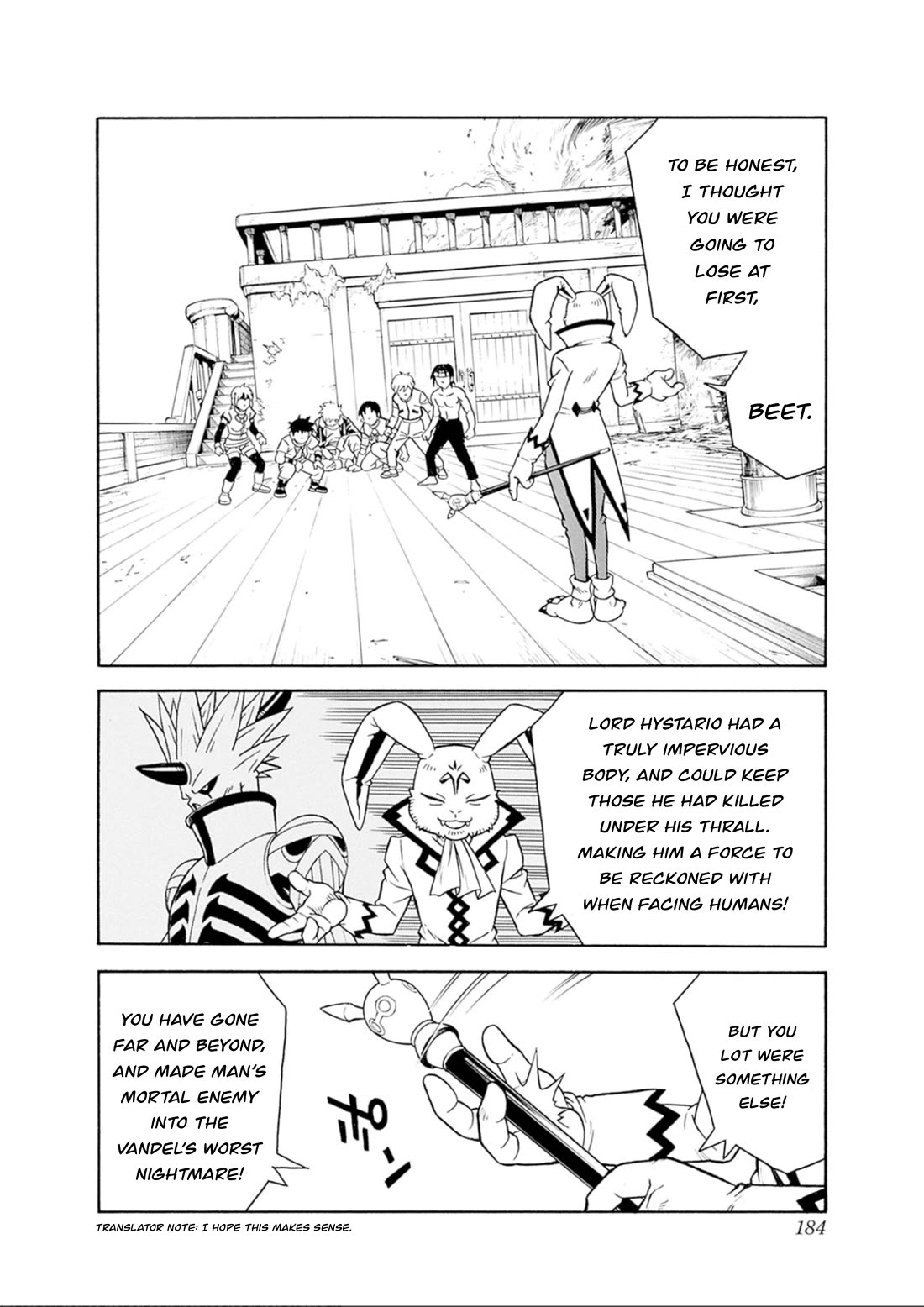 Beet the Vandel Buster Chapter 72 page 2 - Chapter 72: The Big Crash!!