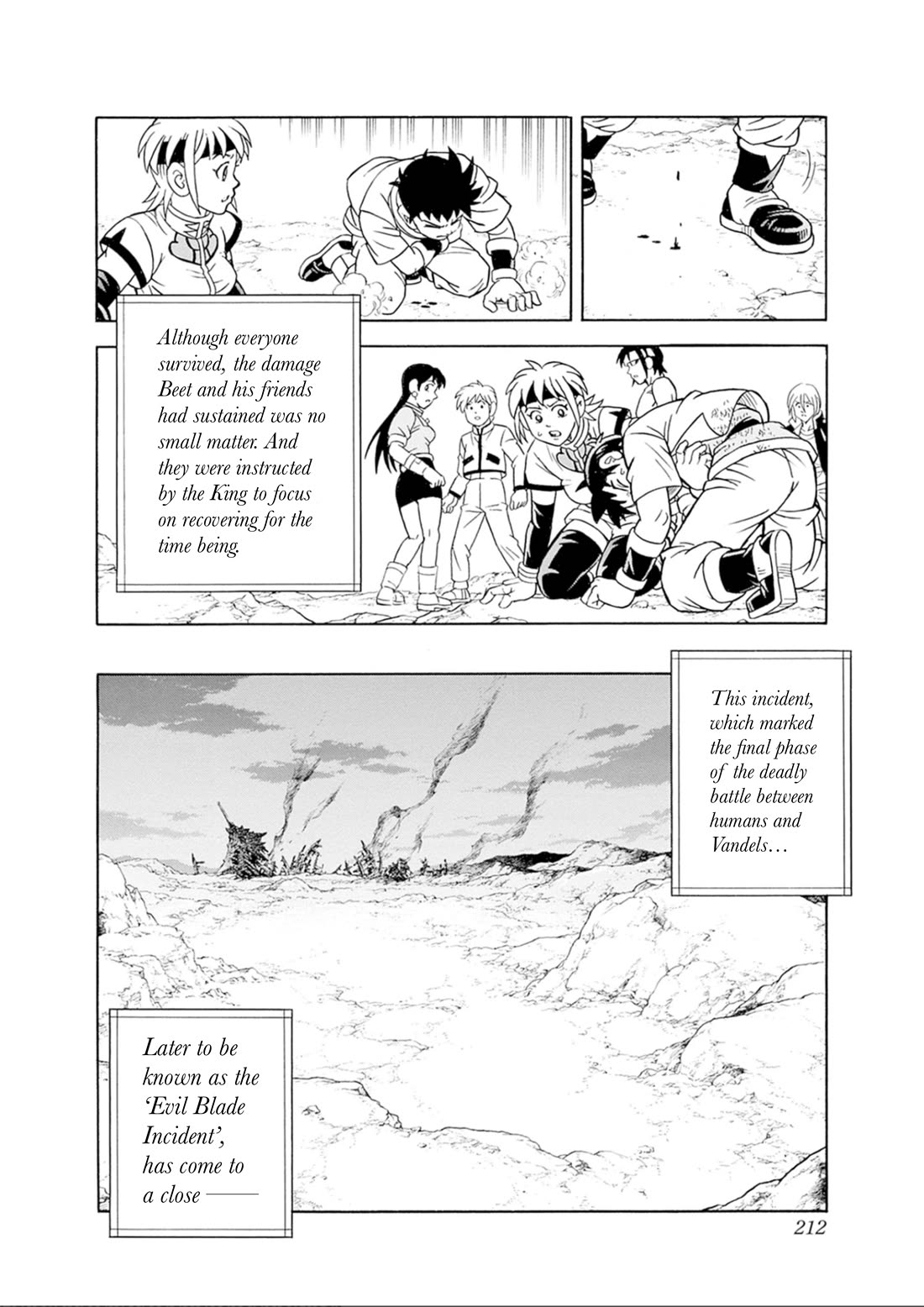 Beet the Vandel Buster Chapter 72 page 28 - Chapter 72: The Big Crash!!