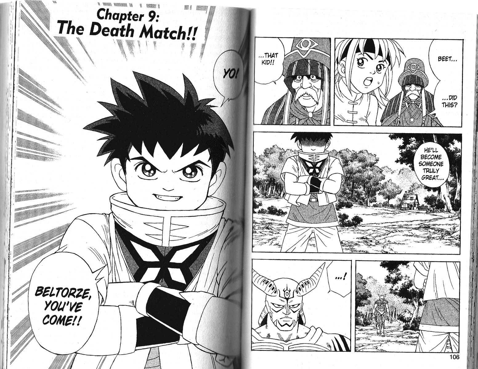 Beet the Vandel Buster Chapter 9 page 1 - Chapter 9: The Death Match!!