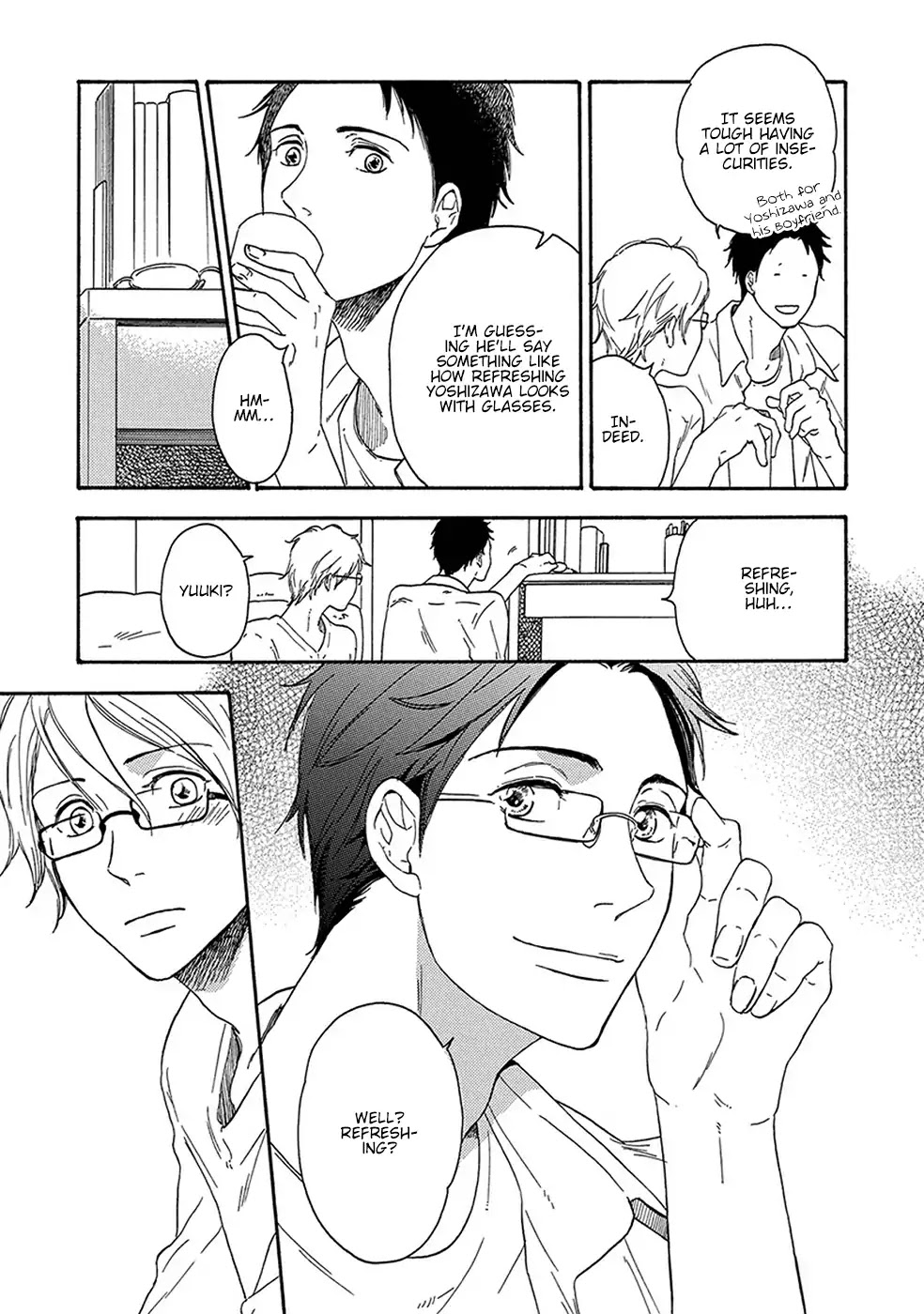 Before I Close My Eyes Chapter 6.5 page 8 - Chapter Extras: Megane Moe + Afterword