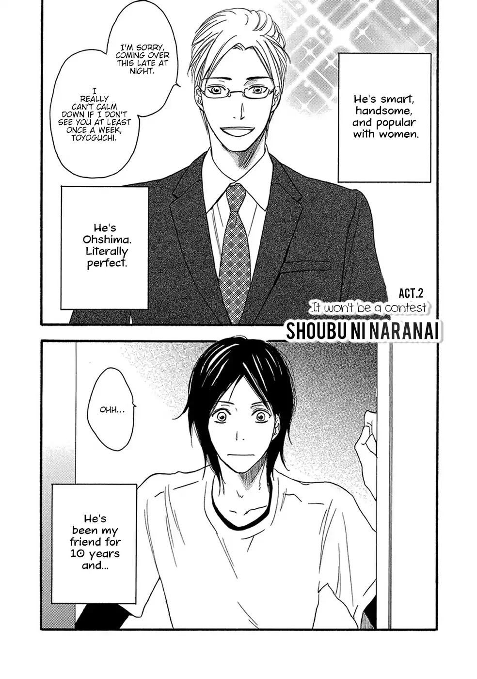 Before I Close My Eyes Chapter 6 page 2 - Chapter 6: It Won't Be A Contest (Act.2)