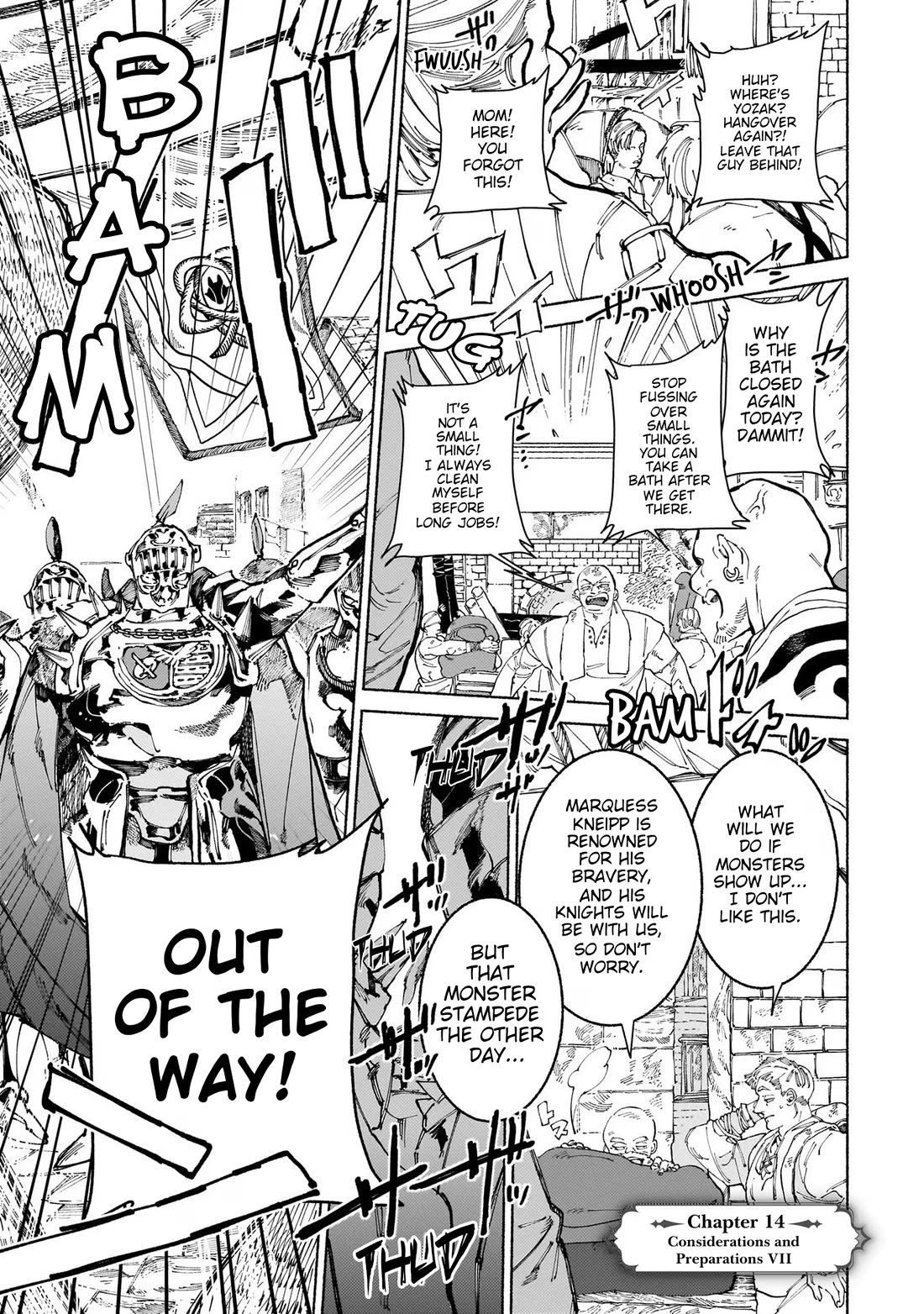 Behind the battle of the Hero and the Demon King Chapter 14 page 1 - Chapter 14: Considerations and Preparations VII