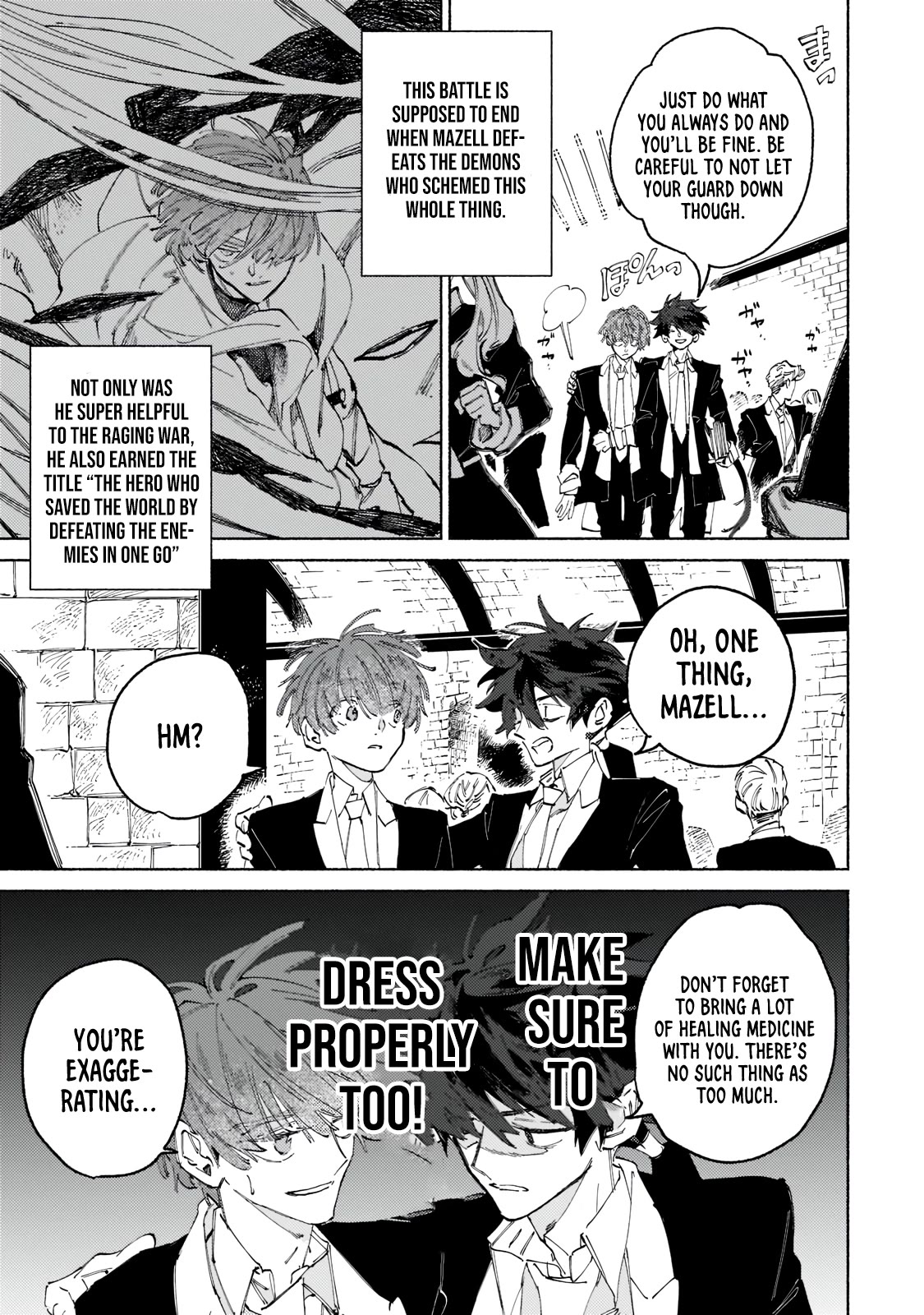 Behind the battle of the Hero and the Demon King Chapter 2 page 11 - Chapter 2