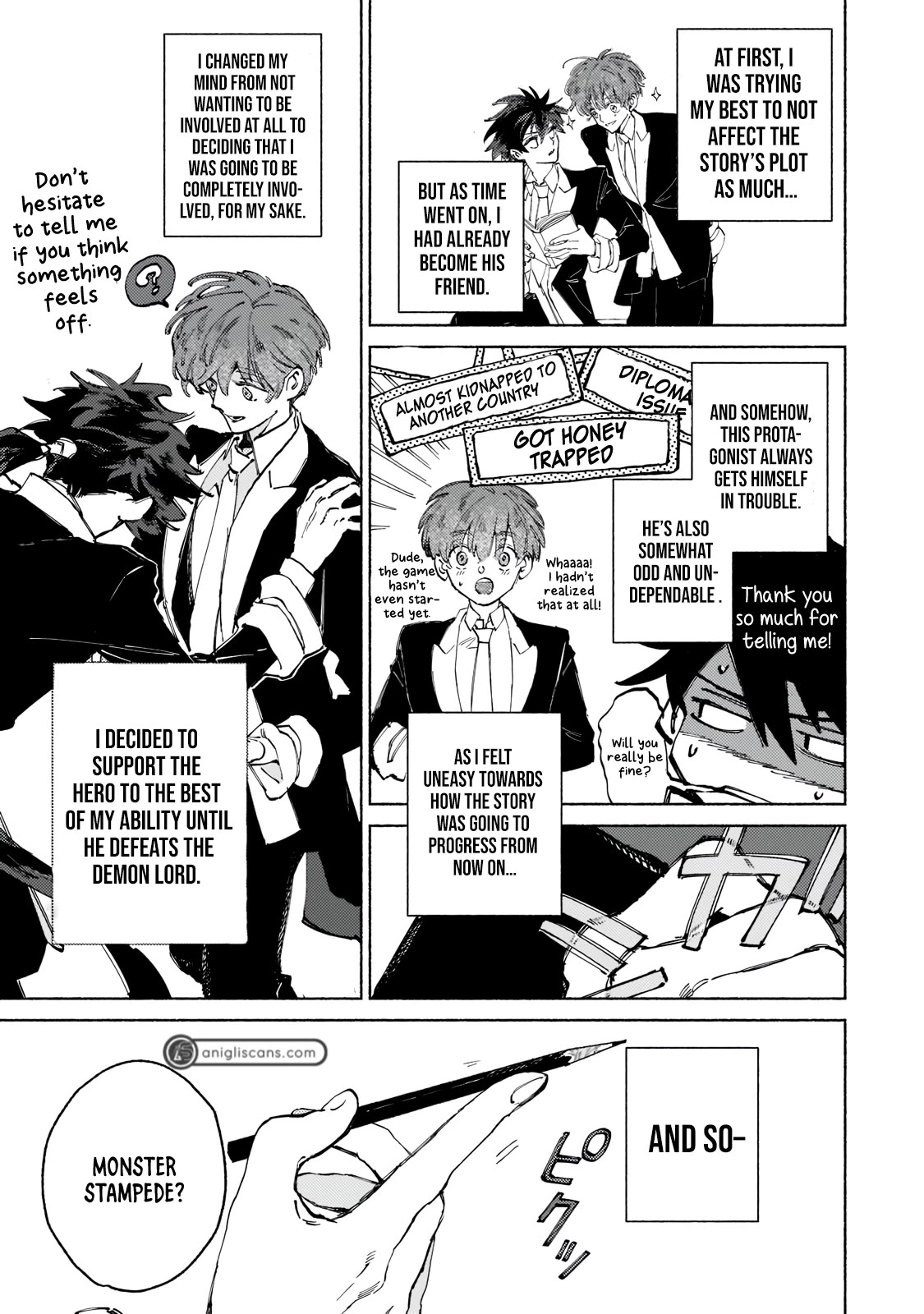 Behind the battle of the Hero and the Demon King Chapter 2 page 4 - Chapter 2