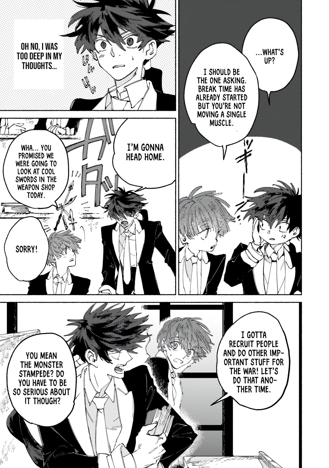 Behind the battle of the Hero and the Demon King Chapter 2 page 9 - Chapter 2
