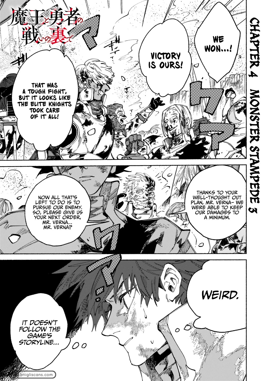 Behind the battle of the Hero and the Demon King Chapter 4 page 2 - Chapter 4