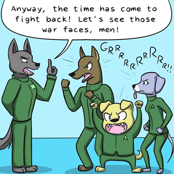Behind the GIFs Chapter 100 page 5 - Chapter 100 : War Face - Kat Swenski