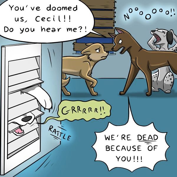 Behind the GIFs Chapter 104 page 5 - Chapter 104 : Puppidemic - Kat Swenski