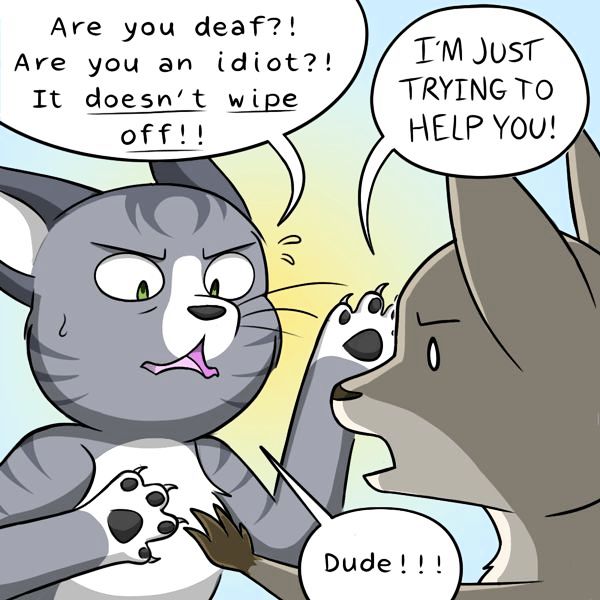 Behind the GIFs Chapter 127 page 6 - Chapter 127 : Helping Hand - Kat Swenski