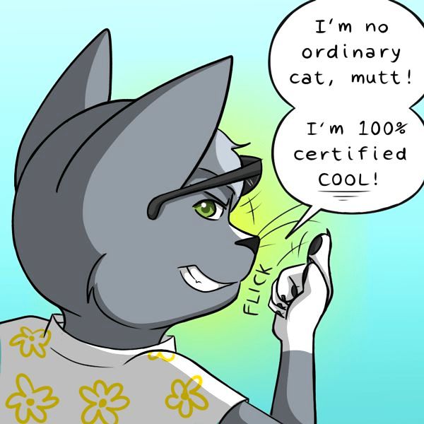 Behind the GIFs Chapter 128 page 4 - Chapter 128 : Cool Cat - Kat Swenski