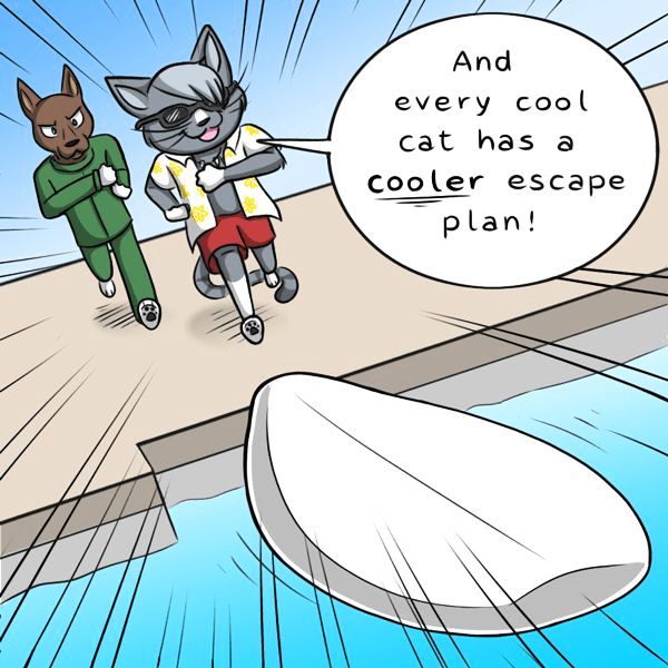Behind the GIFs Chapter 128 page 5 - Chapter 128 : Cool Cat - Kat Swenski