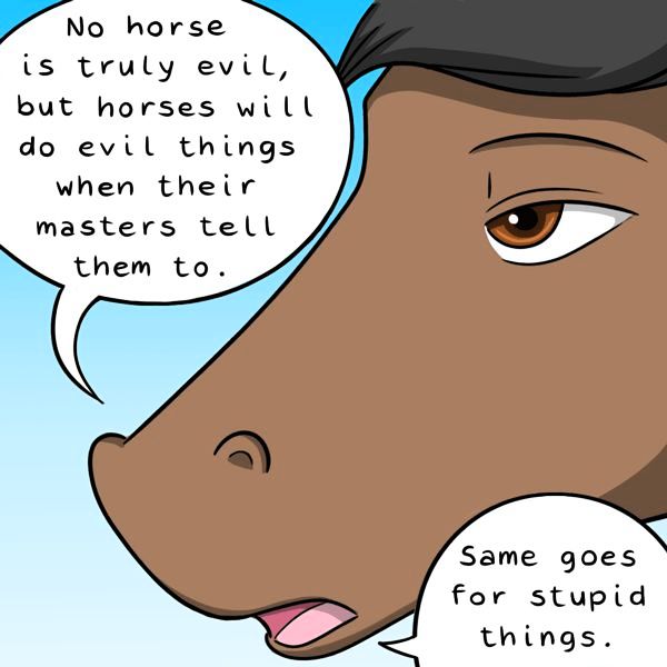 Behind the GIFs Chapter 131 page 3 - Chapter 131 : Saddled With Stupidity - Kat Swenski