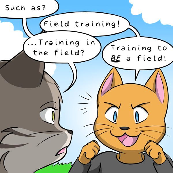Behind the GIFs Chapter 135 page 4 - Chapter 135 : Field Training - Kat Swenski