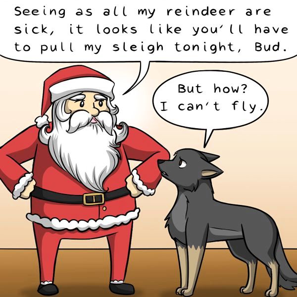 Behind the GIFs Chapter 136 page 2 - Chapter 136 : Bud Saves Christmas - Kat Swenski