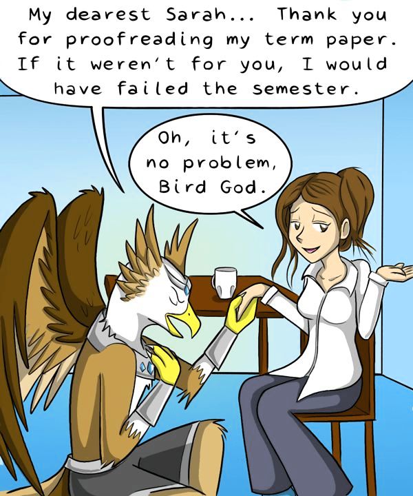 Behind the GIFs Chapter 139 page 2 - Chapter 139 : Bird God Blessing - Kat Swenski