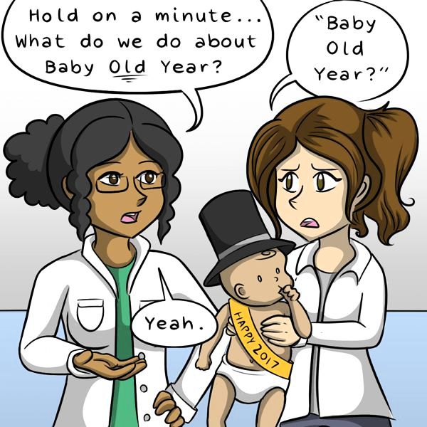 Behind the GIFs Chapter 143 page 3 - Chapter 143 : Baby Old Year - Kat Swenski