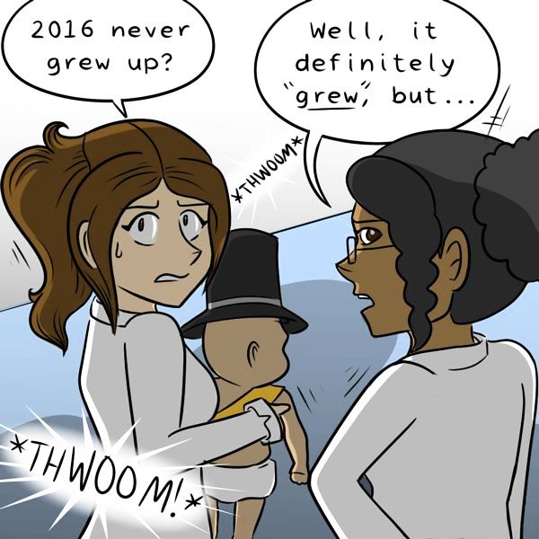 Behind the GIFs Chapter 143 page 5 - Chapter 143 : Baby Old Year - Kat Swenski
